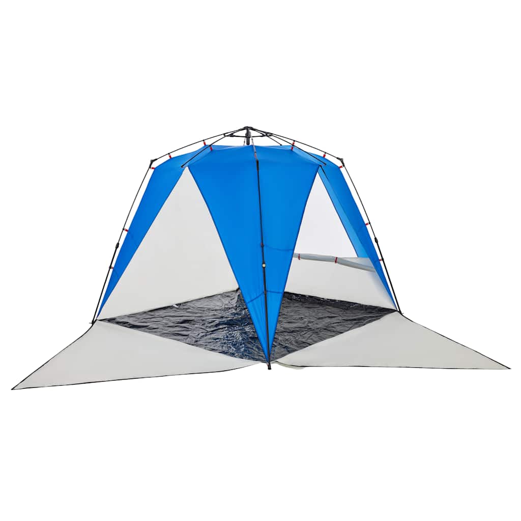 Strandzelt 4 Personen Azurblau Quick Release Wasserdicht