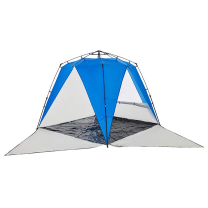 Strandzelt 4 Personen Azurblau Quick Release Wasserdicht