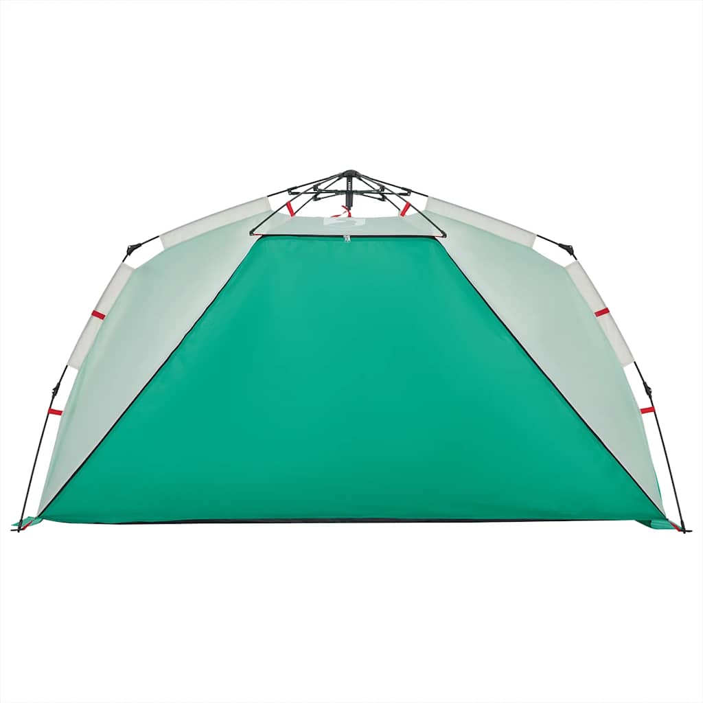 Strandzelt 3 Personen Seegrün Quick Release Wasserdicht