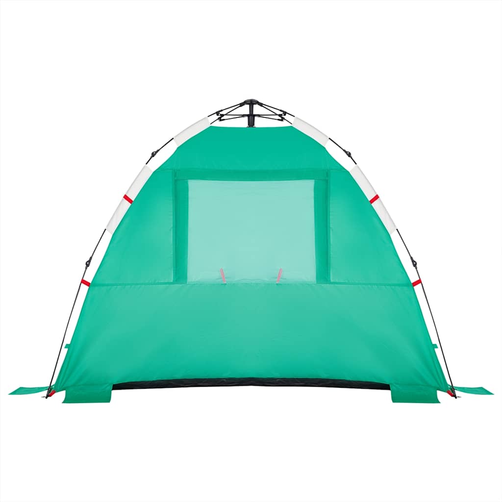 Strandzelt 3 Personen Seegrün Quick Release Wasserdicht