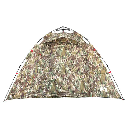 Angelzelt 4 Personen Tarnmuster Quick Release