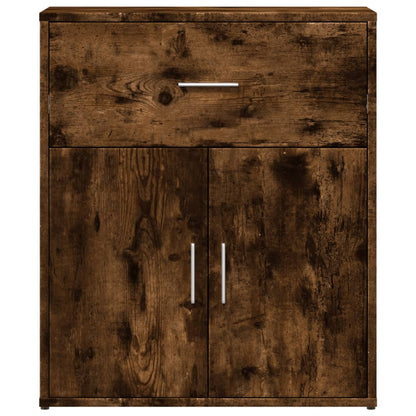 Skænke 2 stk Røget eg 60x31x70 cm træmateriale
