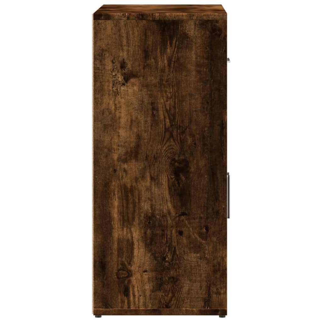 Skænke 2 stk Røget eg 60x31x70 cm træmateriale