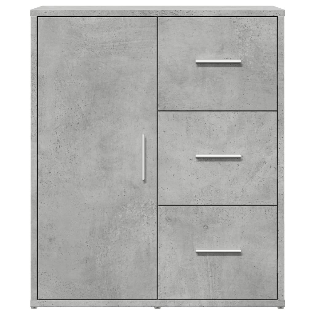 Skænke 2 stk Betongrå 60x31x70 cm træmateriale