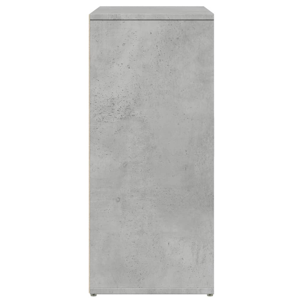 Skænke 2 stk Betongrå 60x31x70 cm træmateriale