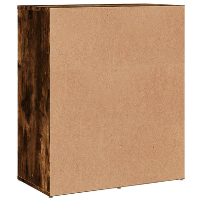 Skænke 2 stk Røget eg 60x31x70 cm træmateriale