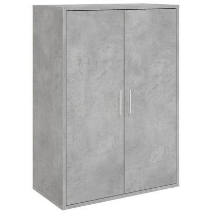 Skænke 2 stk Betongrå 60x31x84 cm træmateriale
