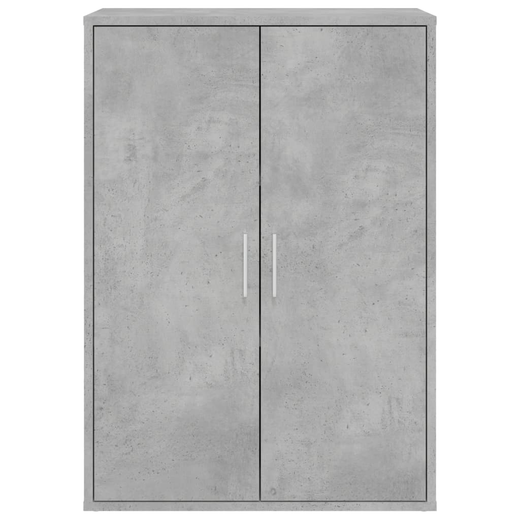 Skænke 2 stk Betongrå 60x31x84 cm træmateriale