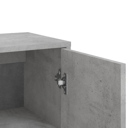 Skænke 2 stk Betongrå 60x31x84 cm træmateriale