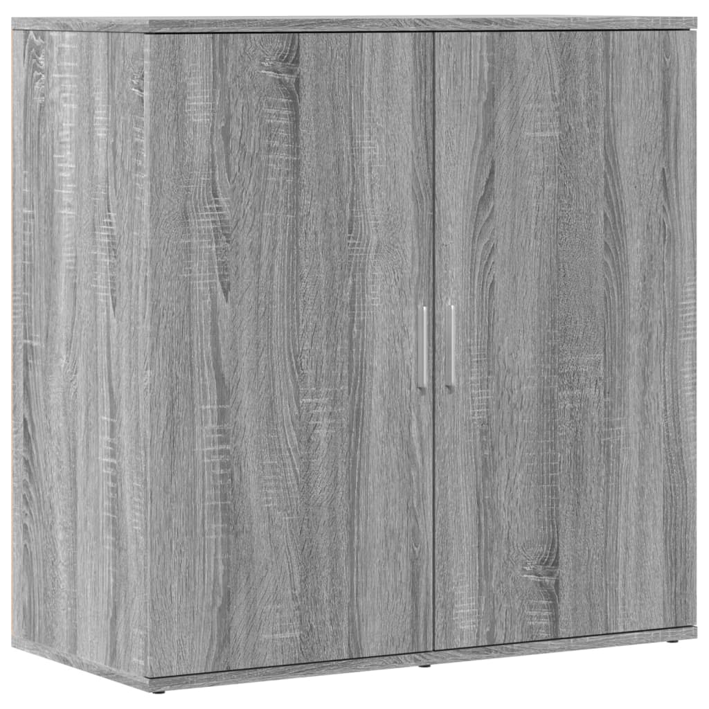 Sideboards 2 Stk. Grau Sonoma 79x38x80 cm Holzwerkstoff