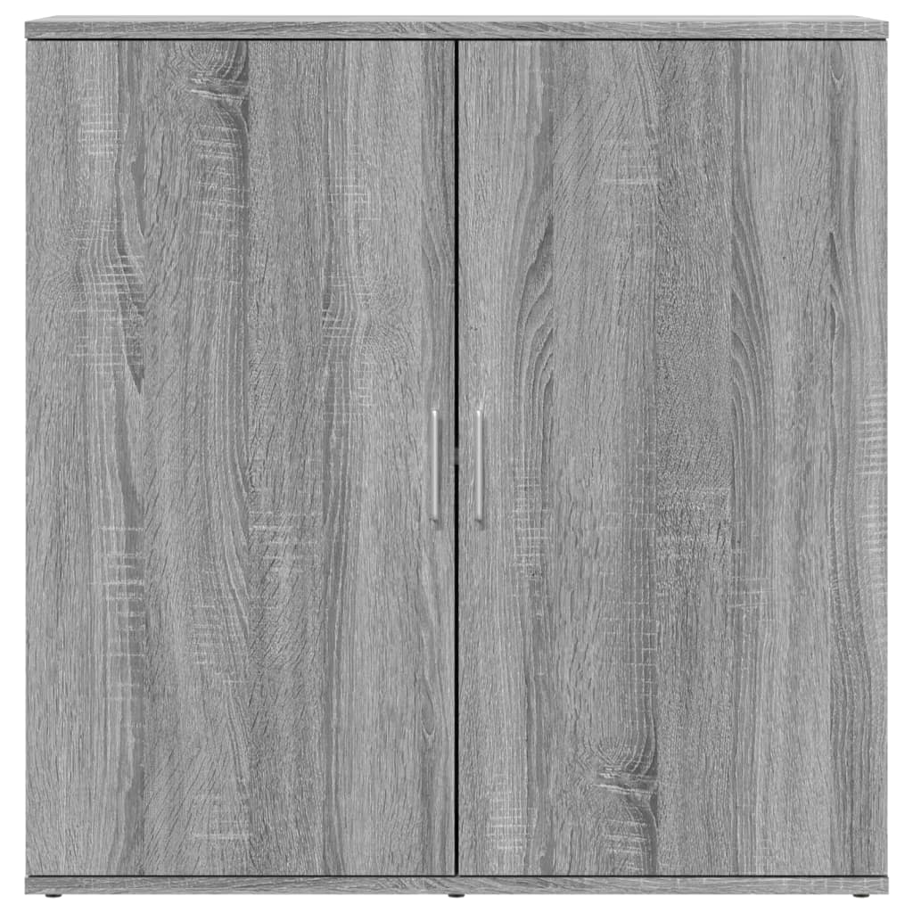 Sideboards 2 Stk. Grau Sonoma 79x38x80 cm Holzwerkstoff