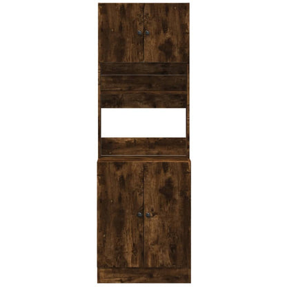 Køkkenskab Røget Eg 60x50x180 cm Træ Materiale