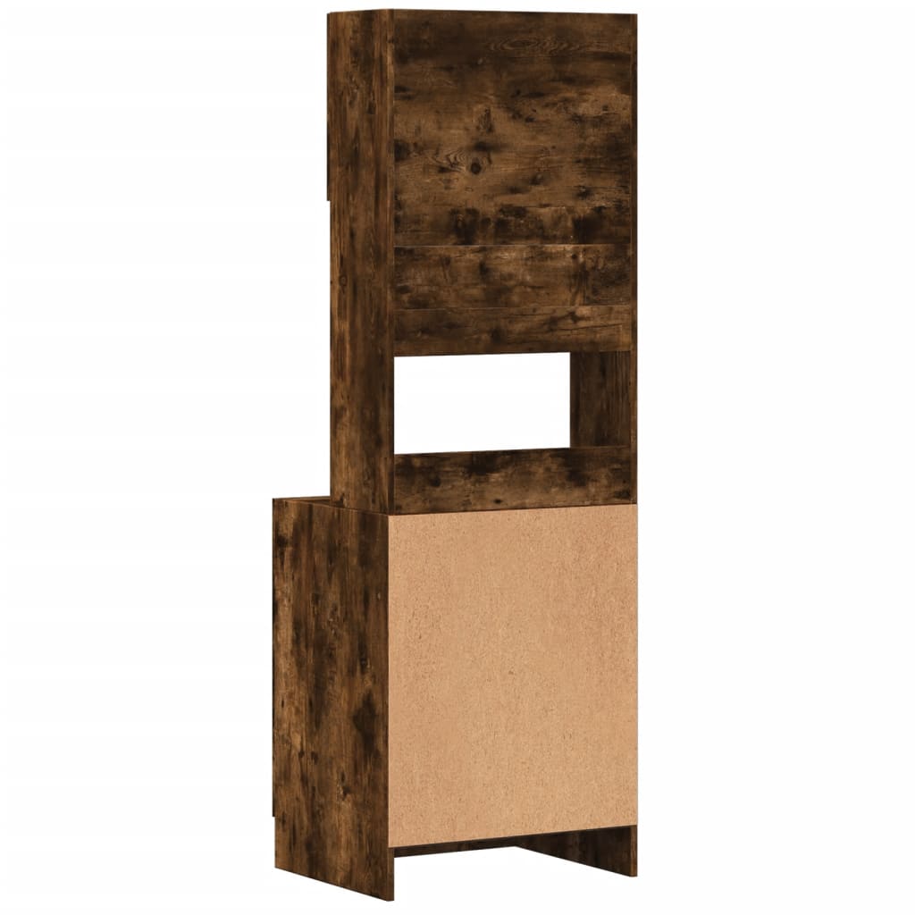 Køkkenskab Røget Eg 60x50x180 cm Træ Materiale