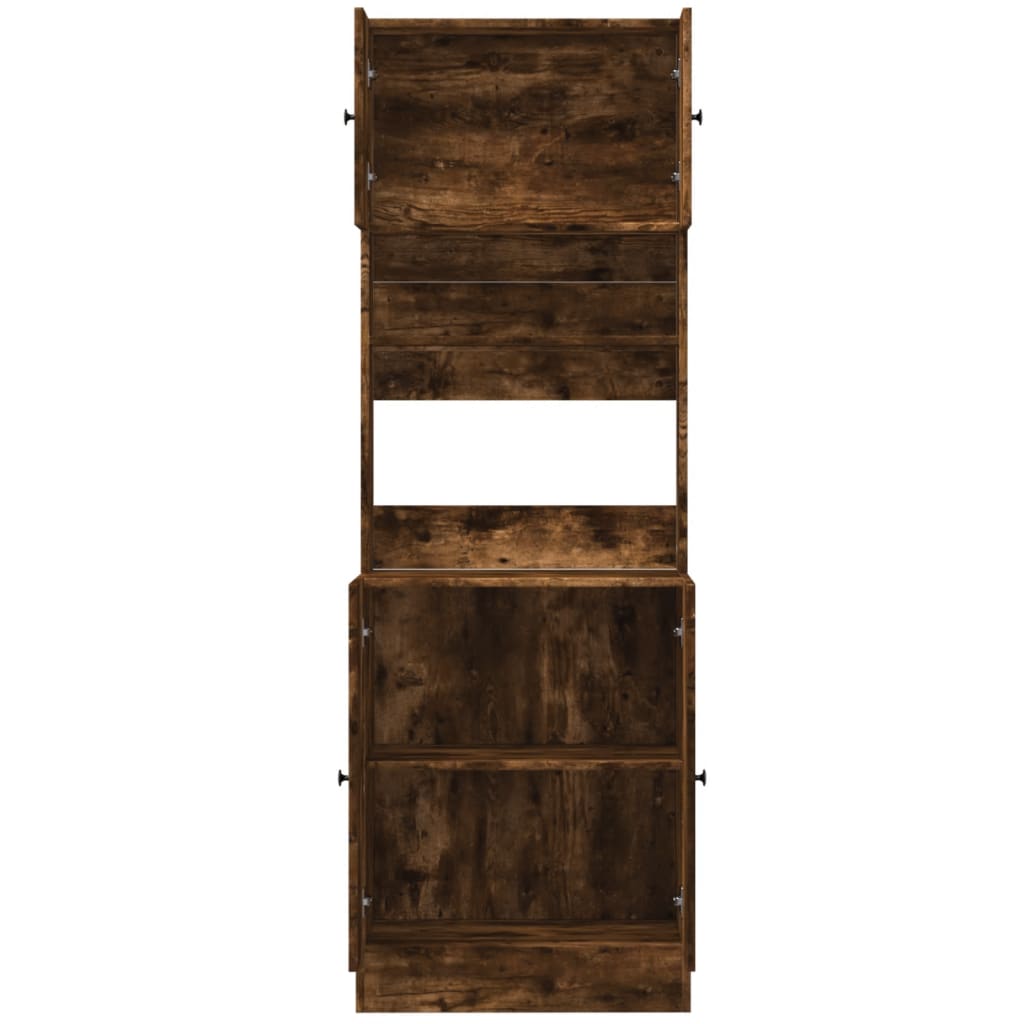 Køkkenskab Røget Eg 60x50x180 cm Træ Materiale