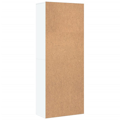 Highboard Weiß 70x35x180 cm Holzwerkstoff