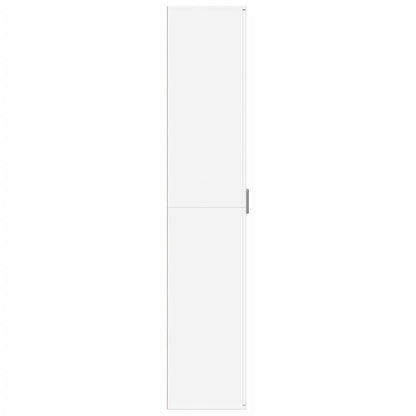 Highboard Weiß 60x35x180 cm Holzwerkstoff