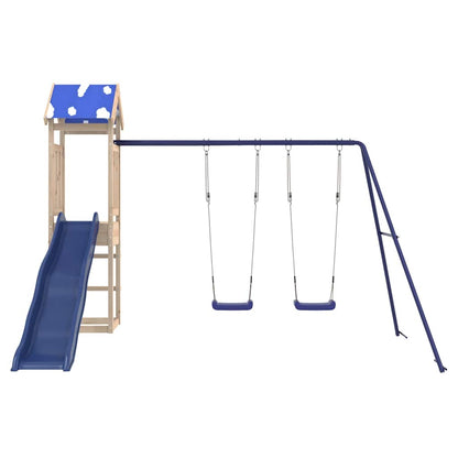 Spielturm Massivholz Kiefer