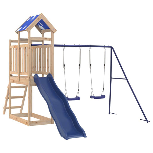 Spielturm Massivholz Kiefer