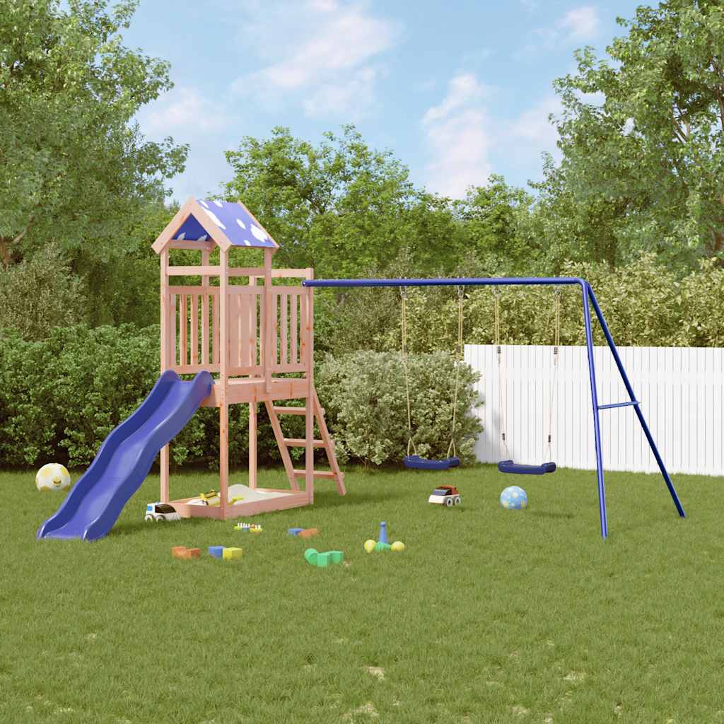 Spielturm Massivholz Douglasie