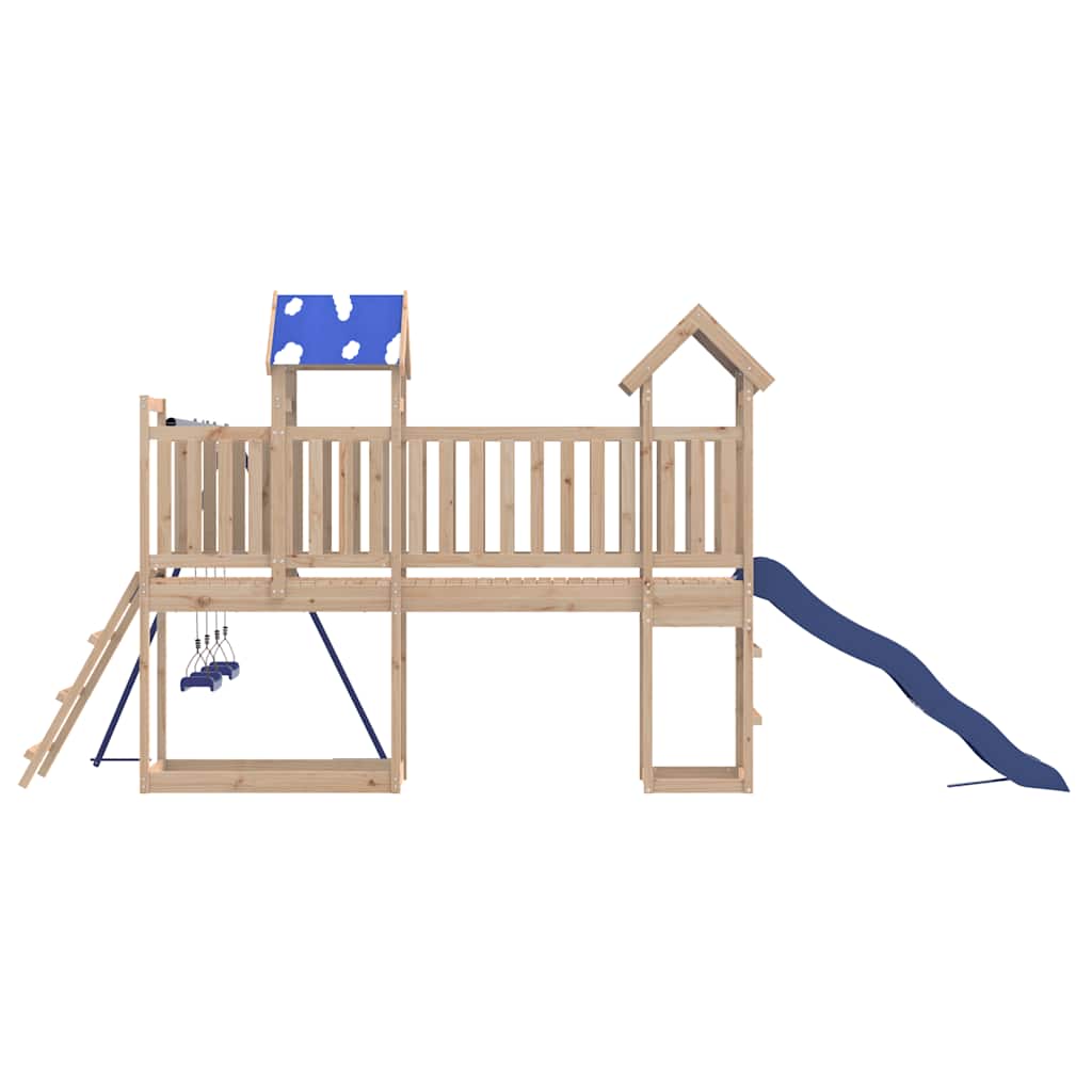 Spielturm Massivholz Kiefer
