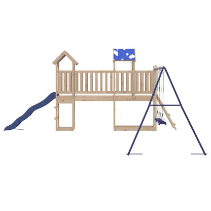 Spielturm Massivholz Kiefer