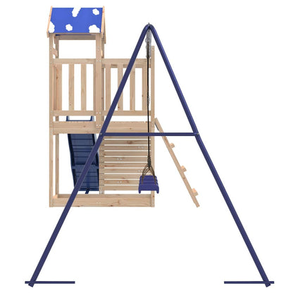 Spielturm Massivholz Kiefer