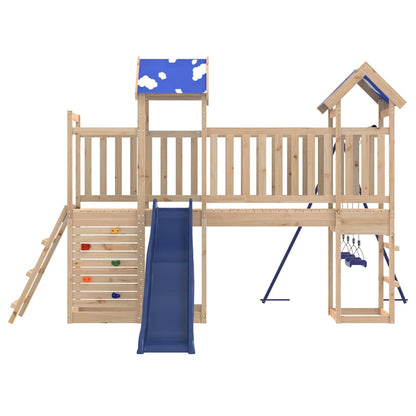 Spielturm Massivholz Kiefer