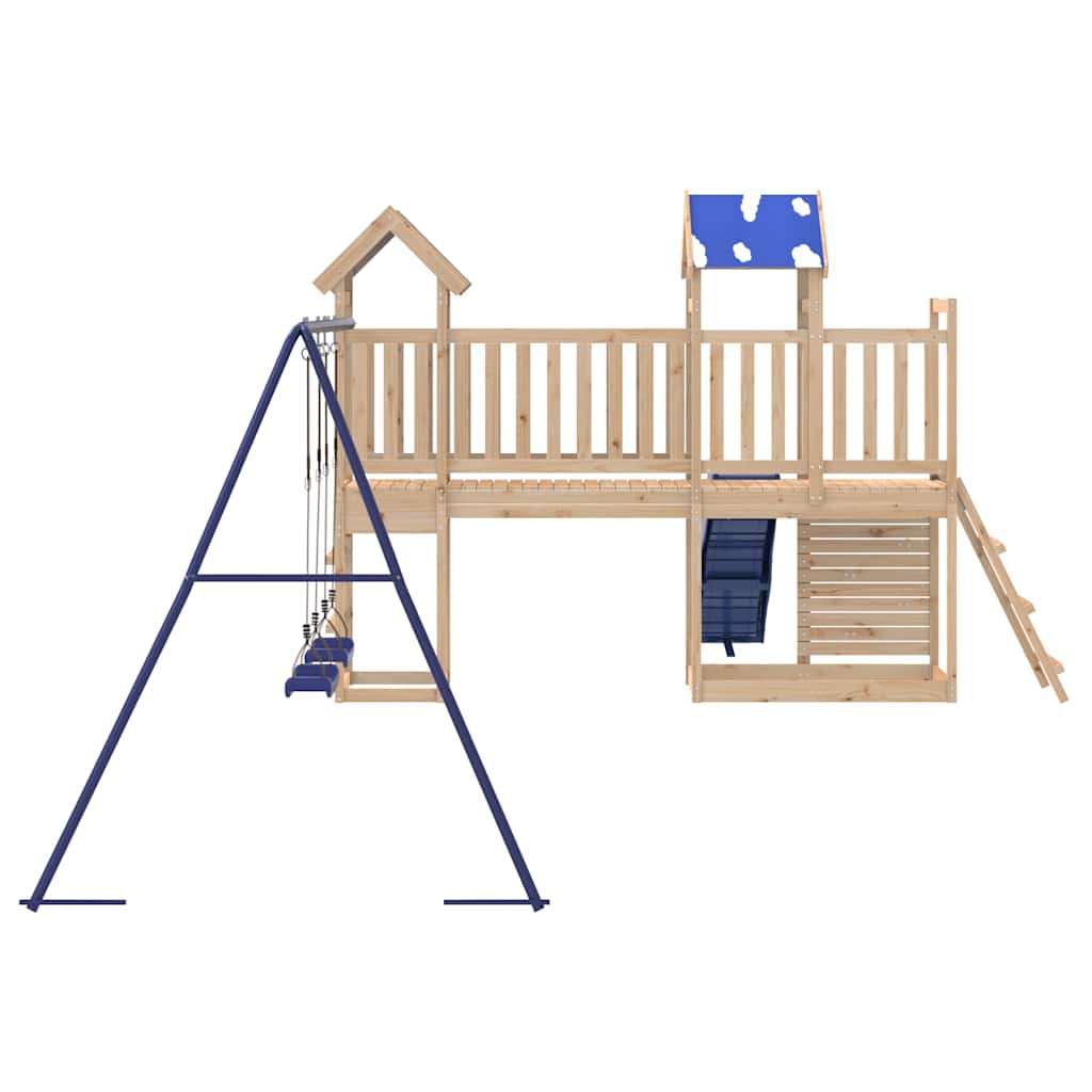 Spielturm Massivholz Kiefer