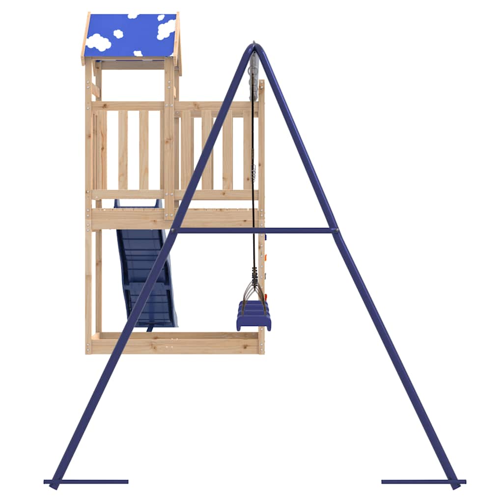 Spielturm Massivholz Kiefer