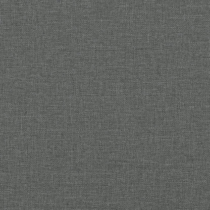 Fußhocker Dunkelgrau 77x55x31 cm Stoff