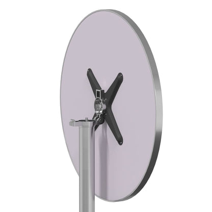 Udendørs Bar Bord Højde Justerbar Ø59,5x70/114,5 cm Aluminium