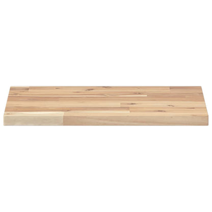 Schweberegale 3 Stk. 40x30x2 cm Massivholz Akazie Unbehandelt