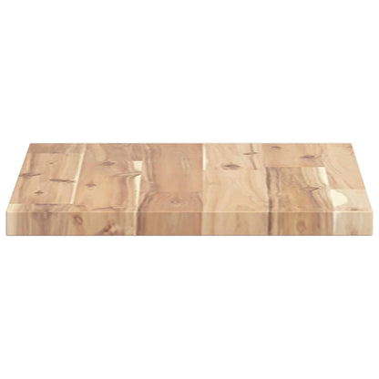 Schweberegale 4 Stk. 40x30x2 cm Massivholz Akazie Unbehandelt