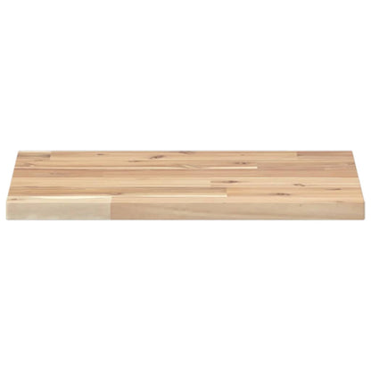 Schweberegale 3 Stk. 60x30x2 cm Massivholz Akazie Unbehandelt