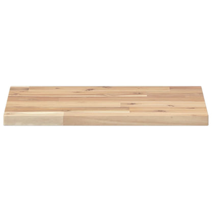 Schweberegale 4 Stk. 60x30x2 cm Massivholz Akazie Unbehandelt