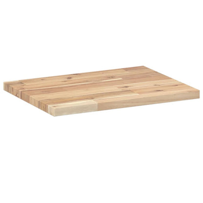 Schweberegale 4 Stk. 60x30x2 cm Massivholz Akazie Unbehandelt