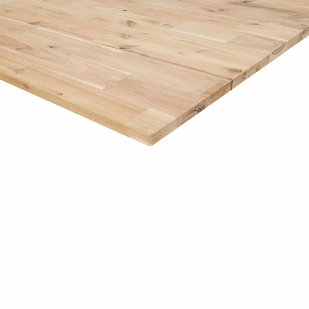 Schweberegal 100x30x2 cm Massivholz Akazie Unbehandelt