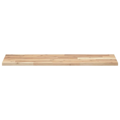 Schweberegale 3 Stk. 100x30x2 cm Massivholz Akazie Unbehandelt