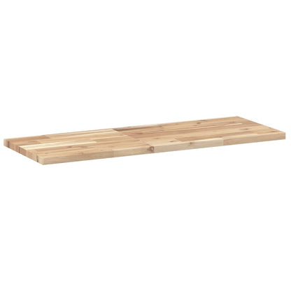 Schweberegale 4 Stk. 100x30x2 cm Massivholz Akazie Unbehandelt