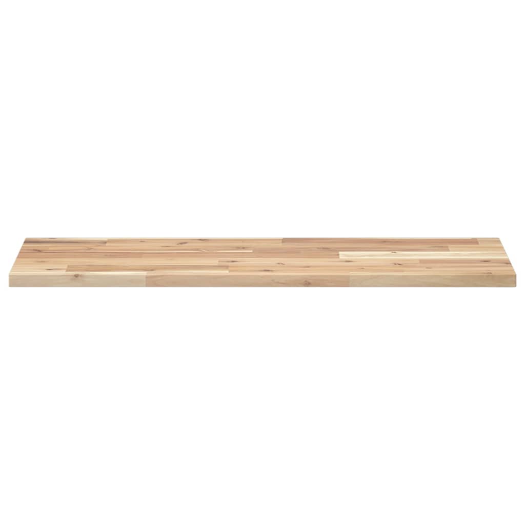 Schweberegale 4 Stk. 100x30x2 cm Massivholz Akazie Unbehandelt