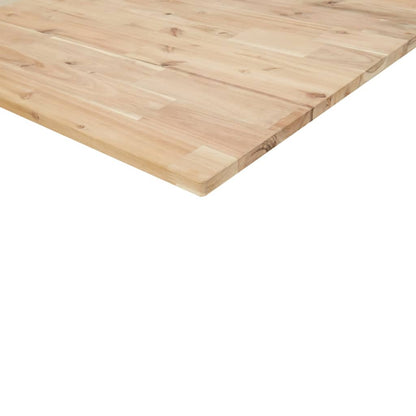 Schweberegale 2 Stk. 120x30x2 cm Massivholz Akazie Unbehandelt