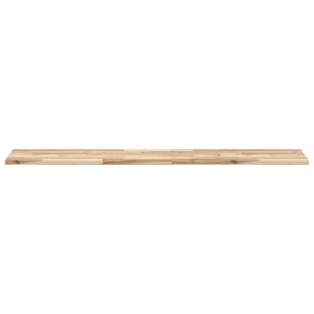 Schweberegale 4 Stk. 120x30x2 cm Massivholz Akazie Unbehandelt