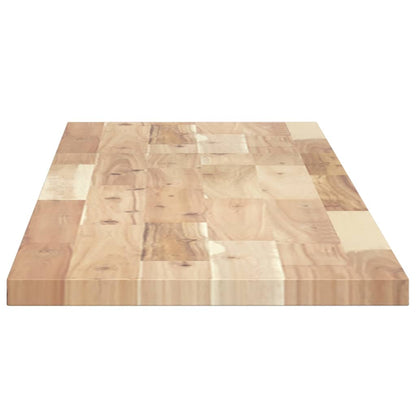 Schweberegal 140x30x2 cm Massivholz Akazie Unbehandelt