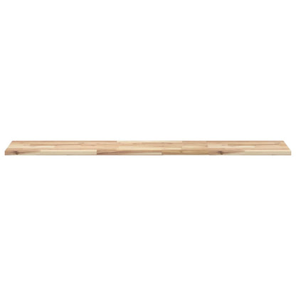 Schweberegale 4 Stk. 140x30x2 cm Massivholz Akazie Unbehandelt