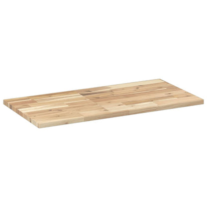 Schweberegale 4 Stk. 60x40x2 cm Massivholz Akazie Unbehandelt