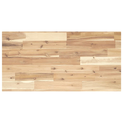 Schweberegale 4 Stk. 60x40x2 cm Massivholz Akazie Unbehandelt