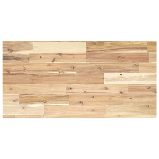 Schweberegal 80x40x2 cm Massivholz Akazie Unbehandelt