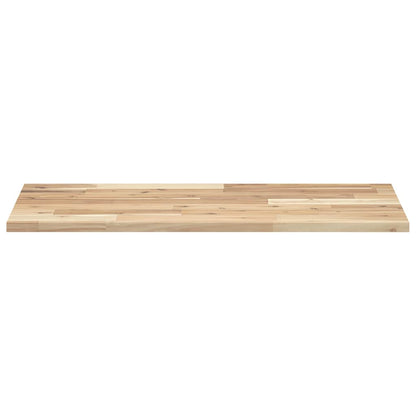 Schweberegale 3 Stk. 80x40x2 cm Massivholz Akazie Unbehandelt