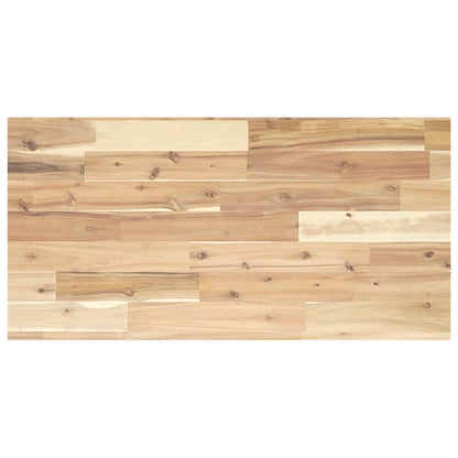 Schweberegale 3 Stk. 80x40x2 cm Massivholz Akazie Unbehandelt