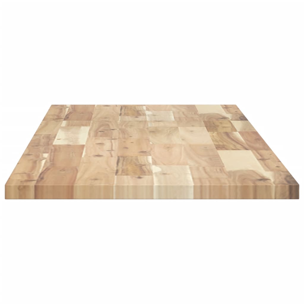 Schweberegale 2 Stk. 120x40x2 cm Massivholz Akazie Unbehandelt
